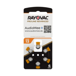 Hörgeräte-Batterie ProLine Advanced 13 / 6 Stück