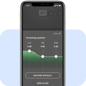 Oticon Apps: Hörgeräte-Streaming
