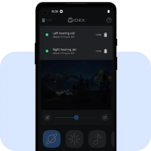 Widex Apps: Hörgeräte-Finder