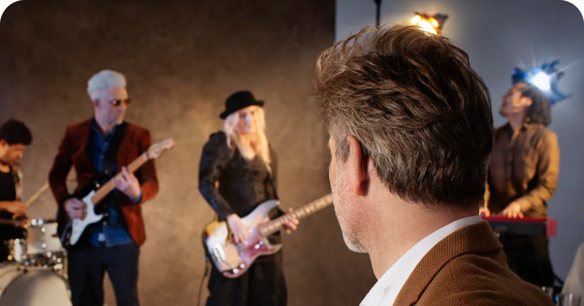 Hörgeräte beim Konzert