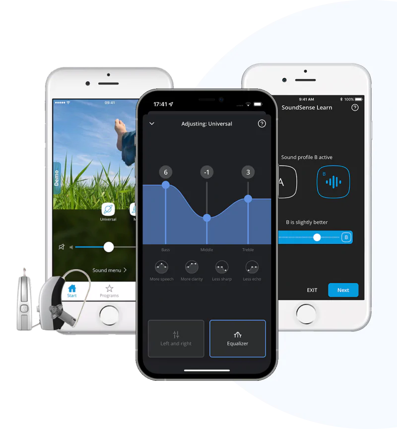 Widex MOMENT-App, EVOKE-App und BEYOND-App herunterladen