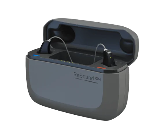 Ladebox, Hörgerät-mit-Akku, ReSound Hörgeräte
