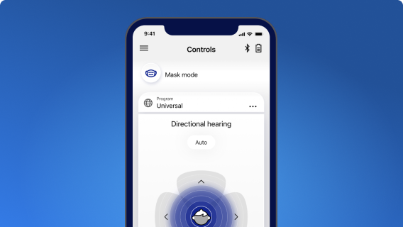 Individuelle Einstellungen - Audio Service App